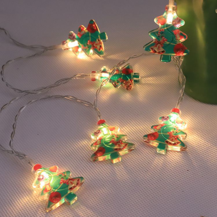 Snowman String Lights