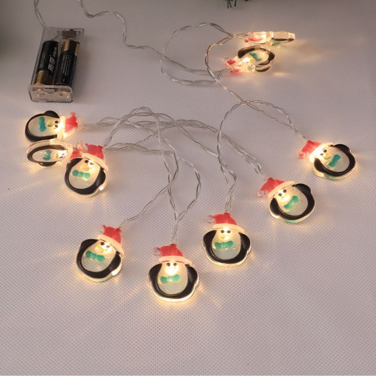 Snowman String Lights