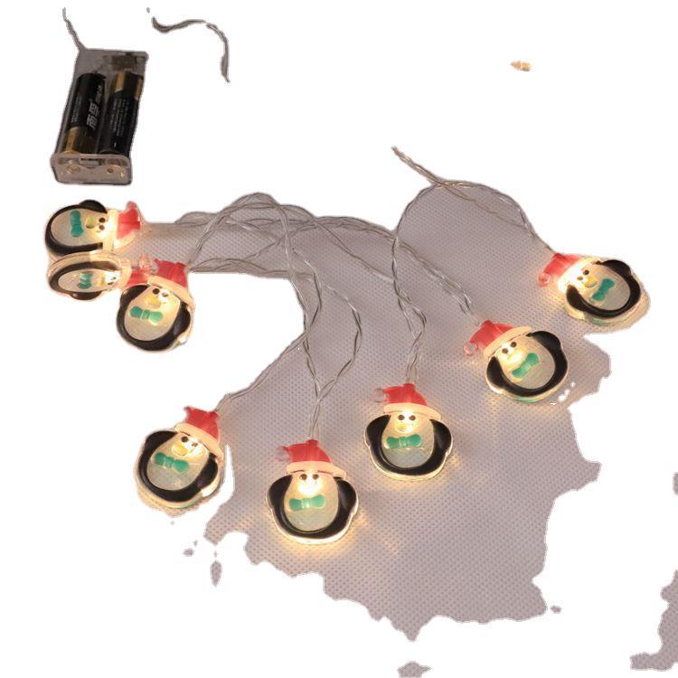 Snowman String Lights